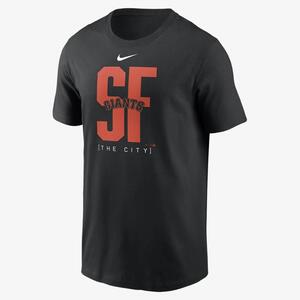 San Francisco Giants Team Scoreboard Men&#039;s Nike MLB T-Shirt N19900AGIA-G25