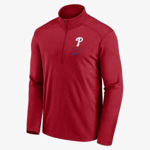 Philadelphia Phillies Franchise Logo Pacer Men&#039;s Nike Dri-FIT MLB 1/2-Zip Jacket NKMI62QPP-MA0