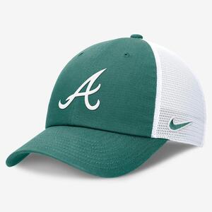 Atlanta Braves Bicoastal Club Men&#039;s Nike MLB Trucker Adjustable Hat NB030CMBAW-LRG
