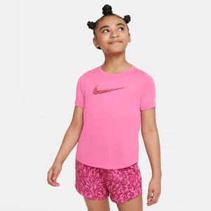 Nike One Big Kids&#039; (Girls&#039;) Short-Sleeve Training Top FN9019-605