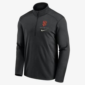 San Francisco Giants Franchise Logo Pacer Men&#039;s Nike Dri-FIT MLB 1/2-Zip Jacket NKMI00AGIA-MA0