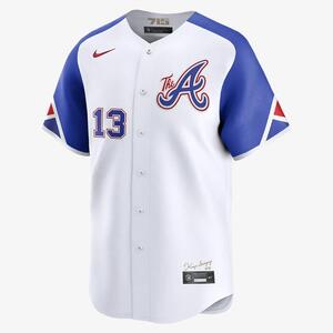 Ronald Acuña Jr. Atlanta Braves City Connect Men&#039;s Nike Dri-FIT ADV MLB Limited Jersey T7LM01O2AW9-00F