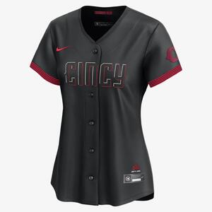 Cincinnati Reds City Connect Women&#039;s Nike Dri-FIT ADV MLB Limited Jersey T7LW01N9RED-L23