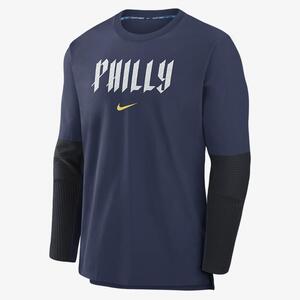 Philadelphia Phillies Authentic Collection City Connect Player Men&#039;s Nike Dri-FIT MLB Pullover Jacket 015C11QQPP-KZ8