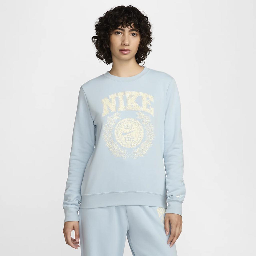 Nike Sportswear Club Fleece Women&#039;s Crew-Neck Sweatshirt HF4503-440