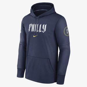 Philadelphia Phillies City Connect Practice Men&#039;s Nike Therma MLB Pullover Hoodie NAC3160NPP-70M