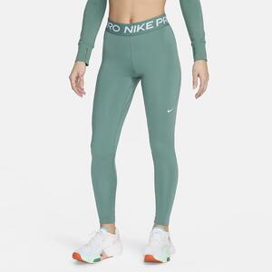 Nike Pro Women&#039;s Mid-Rise Mesh-Paneled Leggings CZ9779-361