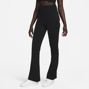 Nike Sportswear Chill Knit Women&#039;s Tight High-Waisted Sweater Flared Pants FN4685-010