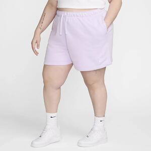 Nike Sportswear Club Fleece Women&#039;s Mid-Rise Shorts (Plus Size) DV5086-511