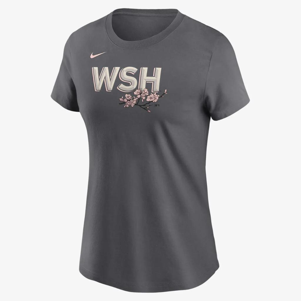 Washington Nationals City Connect Wordmark Women&#039;s Nike MLB T-Shirt NKAF00CWTL-11T