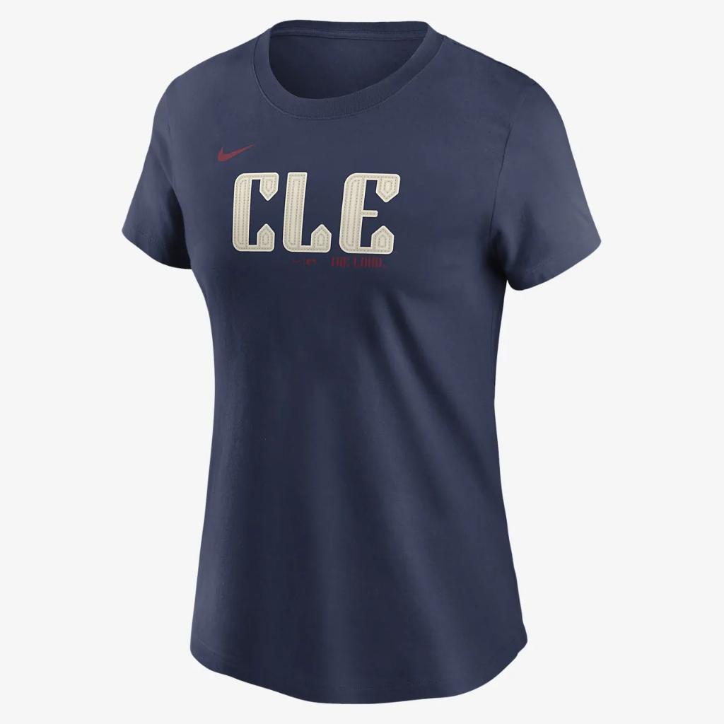 José Ramírez Cleveland Guardians City Connect Fuse Women&#039;s Nike MLB T-Shirt NKAF44BIA9-2LY