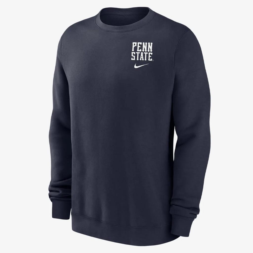Penn State Club Fleece Men&#039;s Nike College Sweatshirt M337781291-PSU