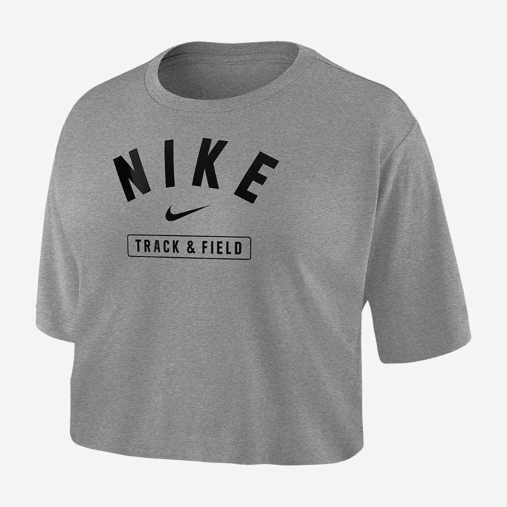 Nike Women&#039;s Dri-FIT Cropped Track &amp; Field T-Shirt W11840TFCS-DGH