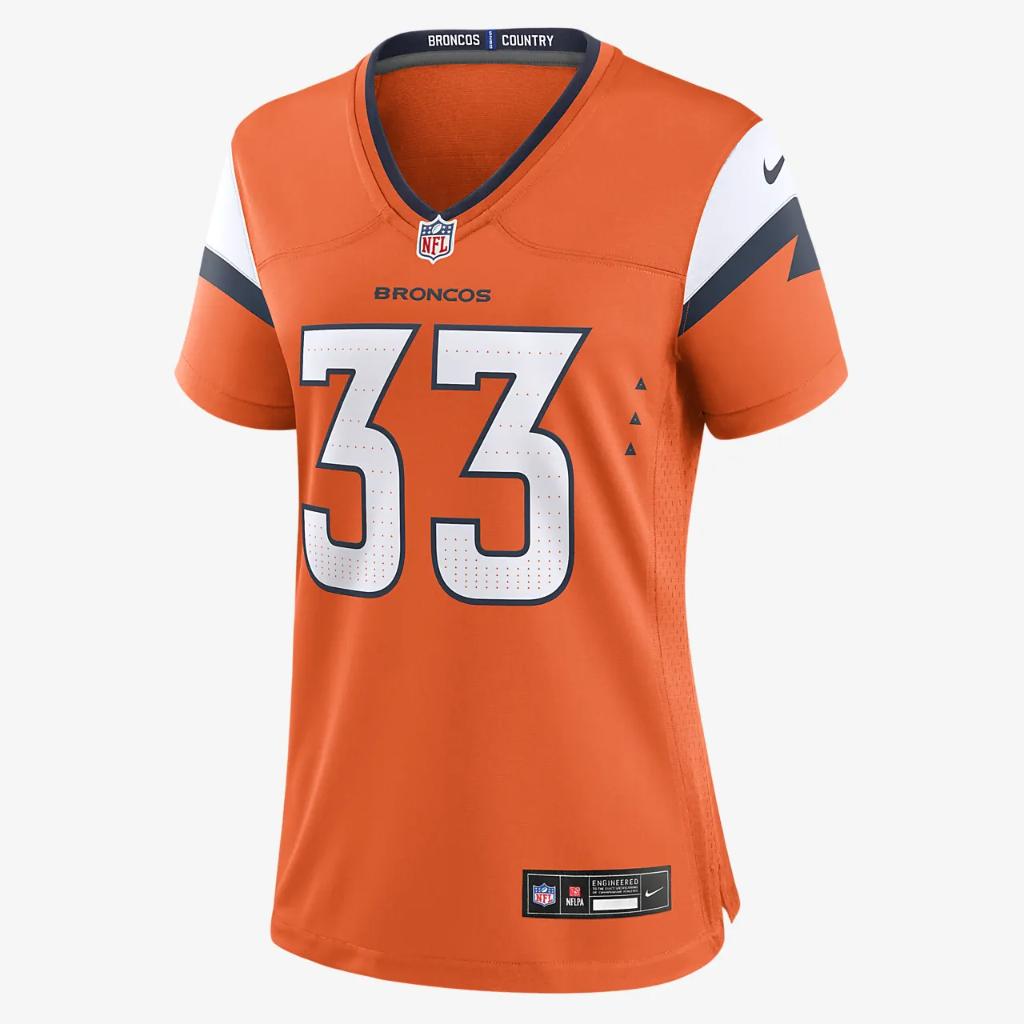 Javonte Williams Denver Broncos Women&#039;s Nike NFL Game Football Jersey 67NW0B8L8WF-HZ0
