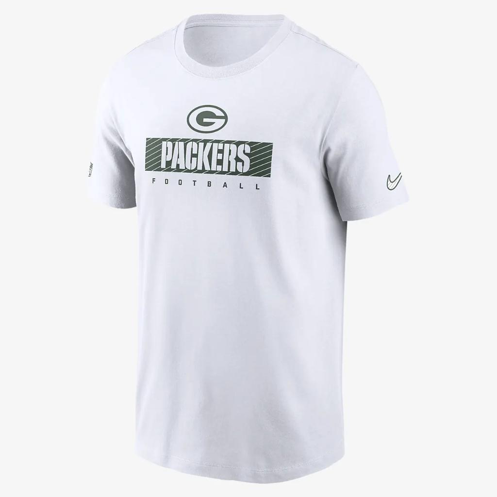 Green Bay Packers Sideline Team Issue Men&#039;s Nike Dri-FIT NFL T-Shirt 02ET10A7T-L94