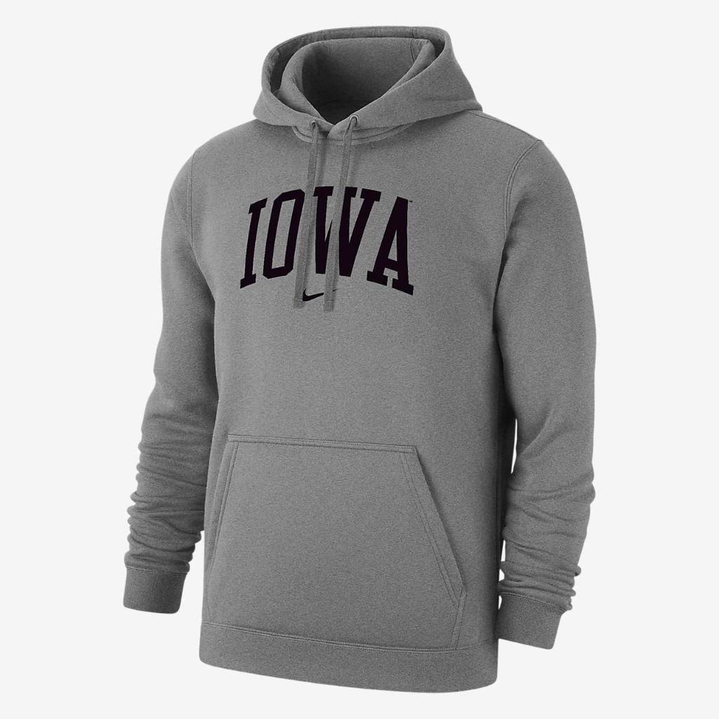 Iowa Club Fleece Men&#039;s Nike College Pullover Hoodie M317770527-IOW