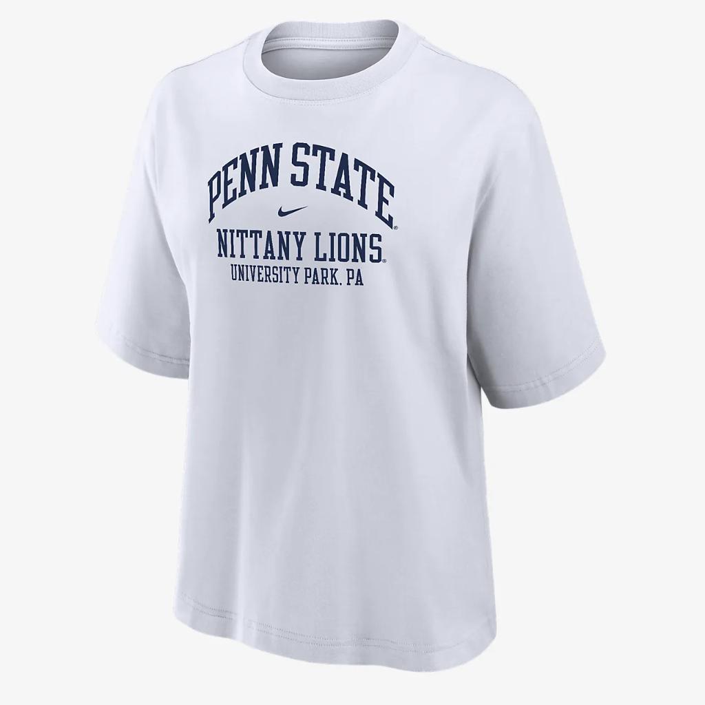 Penn State Women&#039;s Nike College Boxy T-Shirt W111220530-PSU