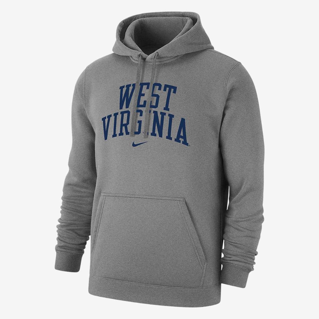 West Virginia Club Fleece Men&#039;s Nike College Pullover Hoodie M317770527-WVU