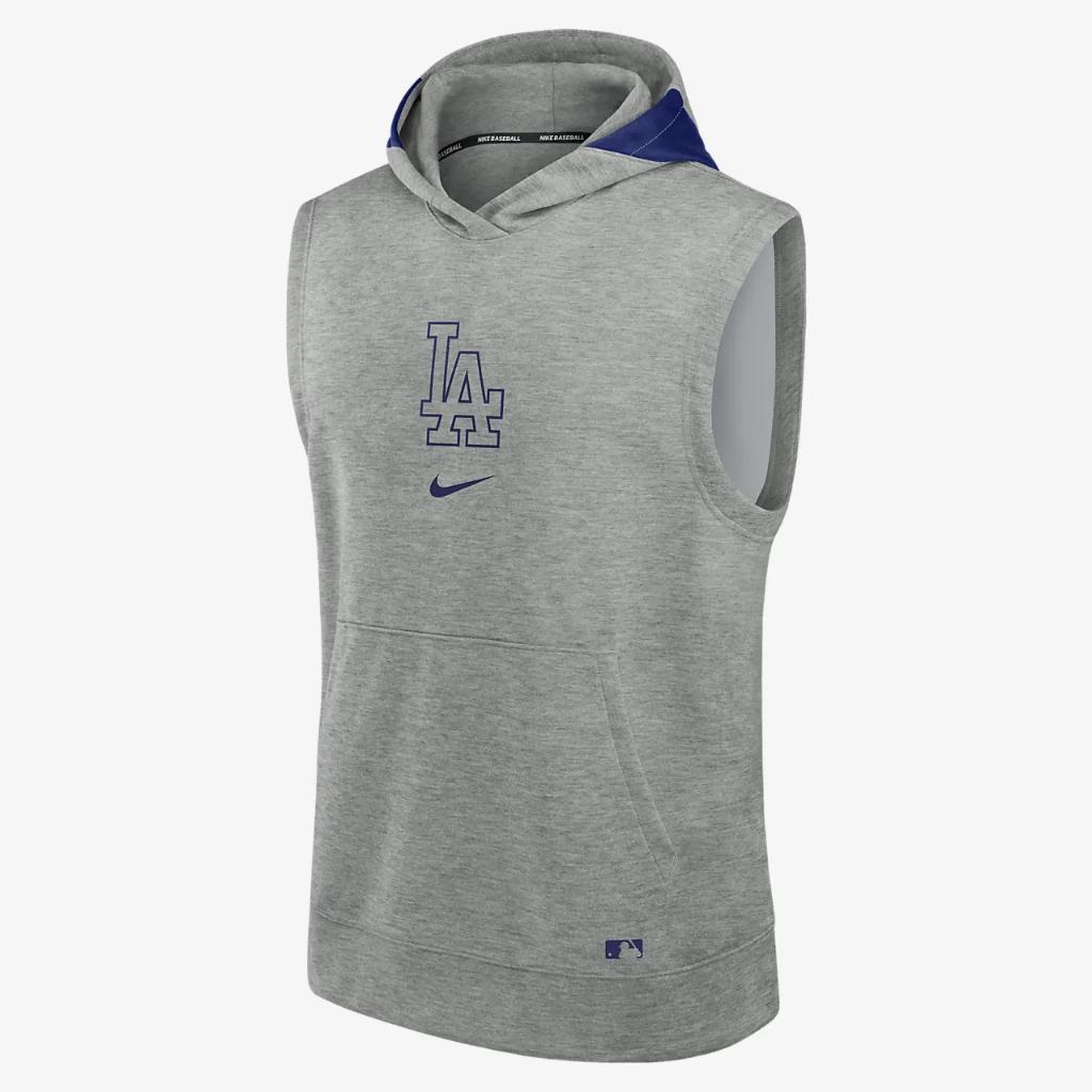 Los Angeles Dodgers Authentic Collection Early Work Men’s Nike Dri-FIT MLB Sleeveless Pullover Hoodie 013U03BOLD-J3E