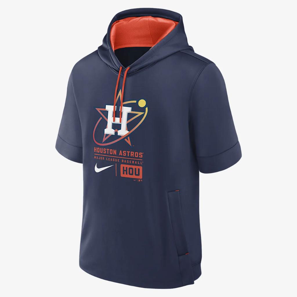 Houston Astros City Connect Men&#039;s Nike MLB Short-Sleeve Pullover Hoodie 01SO045NHUS-TQ7