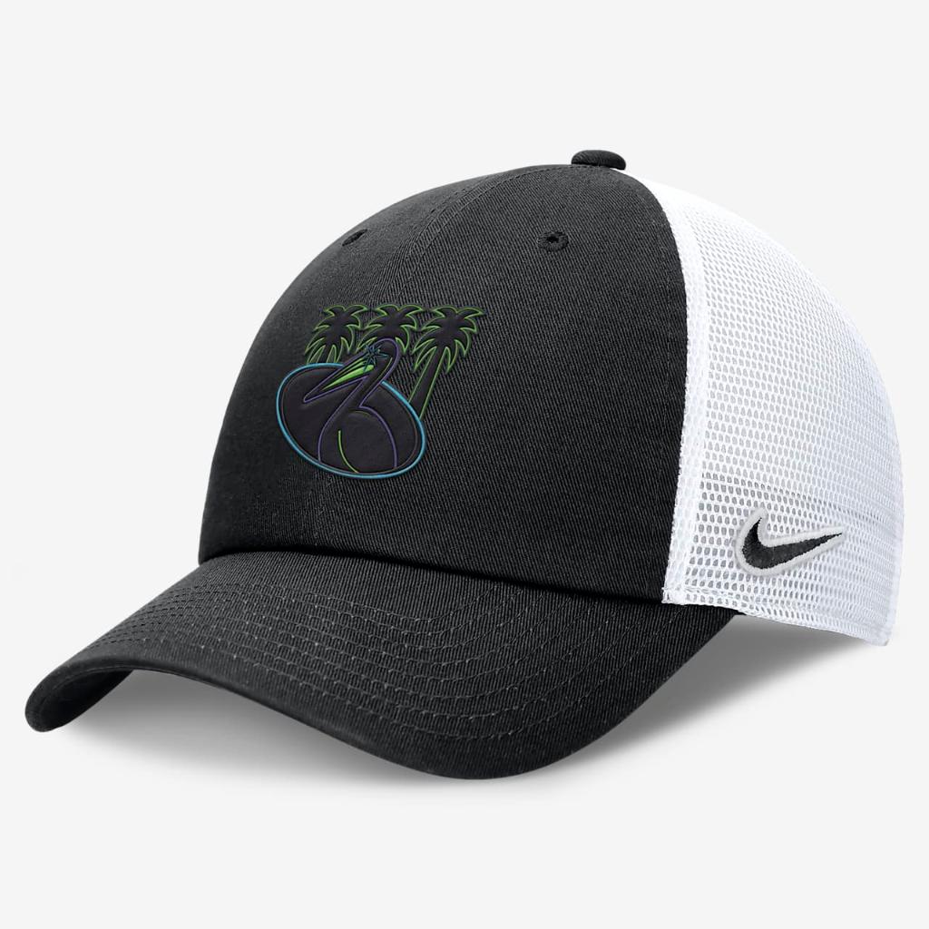 Tampa Bay Rays City Connect Club Men&#039;s Nike MLB Trucker Adjustable Hat NB03093NRAY-4H2