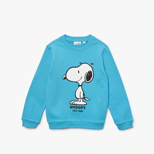 Boys’ Lacoste x Peanuts Print Organic Cotton Sweatshirt SJ7890-51