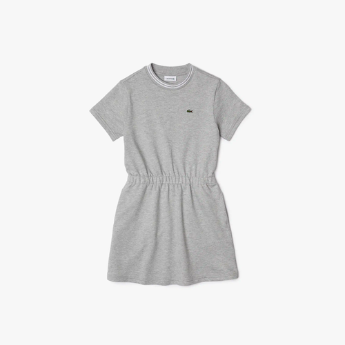 Girls&#039; Heritage Print Cotton Fleece T-Shirt Dress EJ1901-51