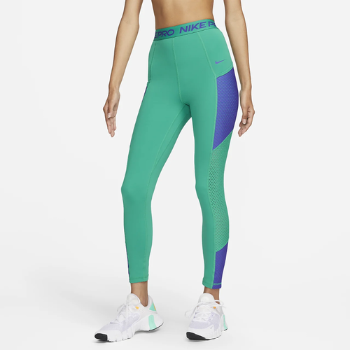Nike Pro Women&#039;s High-Waisted 7/8 Leggings with Pockets DQ5588-370