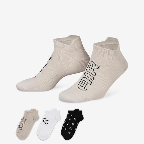 Nike Air Everyday Plus Lightweight No-Show Socks (3 Pairs) DR9843-902