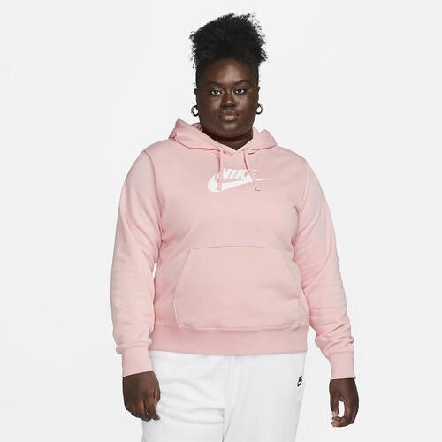 Nike Sportswear Club Fleece Women&#039;s Pullover Hoodie (Plus Size) DV5091-690