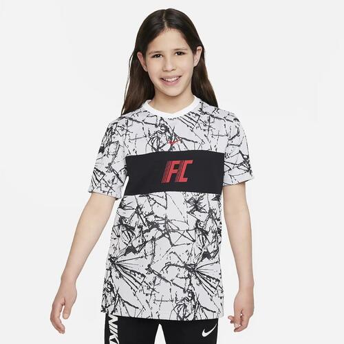 Nike F.C. Dri-FIT Big Kids&#039; Soccer Jersey FB1070-100