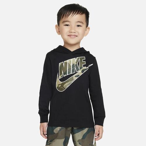 Nike Sportswear Club Camo Jersey Long Sleeve Tee Toddler T-Shirt 76L163-023