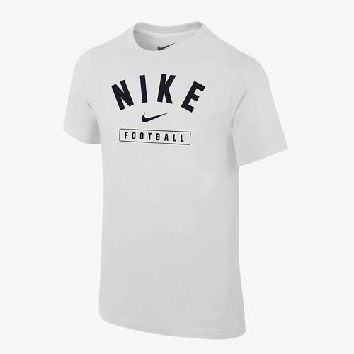 Nike Football Big Kids&#039; (Boys&#039;) T-Shirt B11377P388-WHT