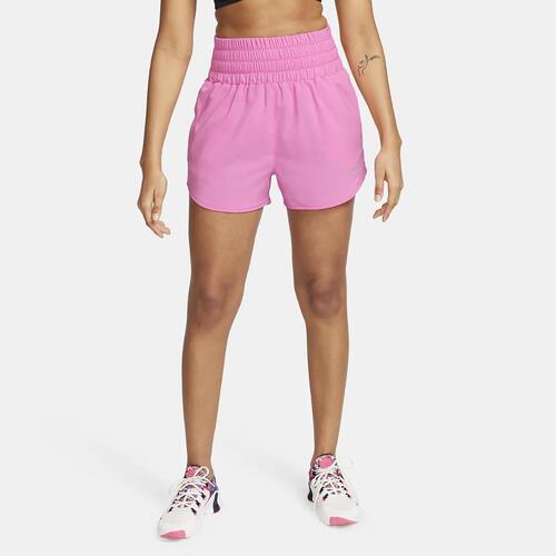 Nike One Women&#039;s Dri-FIT Ultra High-Waisted 3&quot; Brief-Lined Shorts DX6642-675