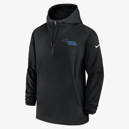Carolina Panthers Sideline Men’s Nike NFL 1/2-Zip Hooded Jacket 00MI00A9D-EU6