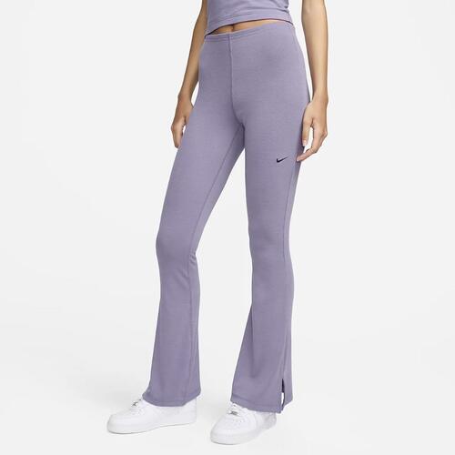Nike Sportswear Chill Knit Women&#039;s Tight Mini-Rib Flared Leggings FQ2113-509