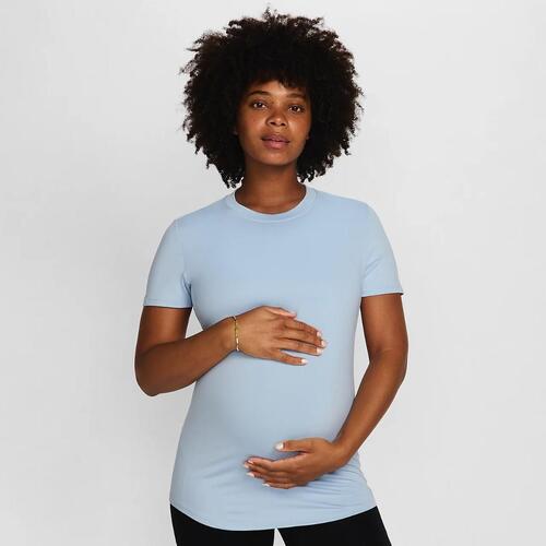 Nike (M) One Women&#039;s Dri-FIT Slim-Fit Short-Sleeve Top (Maternity) FN5001-440
