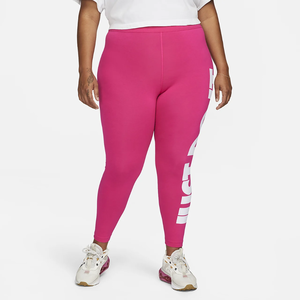Nike Sportswear Essential Women&#039;s High-Waisted Graphic Leggings (Plus Size) DC6933-615