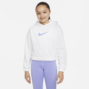 Nike Therma-FIT Big Kids&#039; (Girls&#039;) Pullover Hoodie DQ8845-100