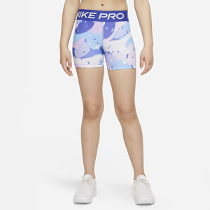 Nike Pro Dri-FIT Big Kids&#039; (Girls&#039;) 3&quot; Shorts DQ9117-430
