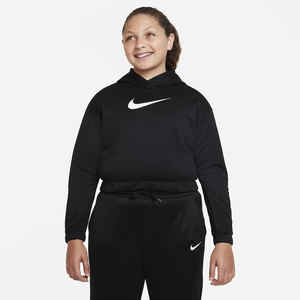 Nike Therma-FIT Big Kids&#039; (Girls&#039;) Pullover Hoodie (Extended Size) DR0451-010