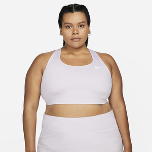 Nike Dri-FIT Swoosh Women&#039;s Medium-Support Non-Padded Sports Bra (Plus Size) DH3385-530