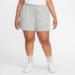Nike Sportswear Club Fleece Women&#039;s Mid-Rise Shorts (Plus Size) DV5086-063