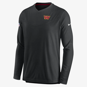 Nike Dri-FIT Lockup Coach UV (NFL Washington Commanders) Men&#039;s Long-Sleeve Top NS2512BP9E-636