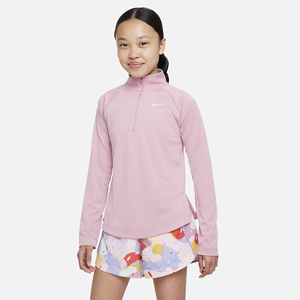 Nike Dri-FIT Big Kids&#039; (Girls&#039;) Long-Sleeve Running Top DD7617-698