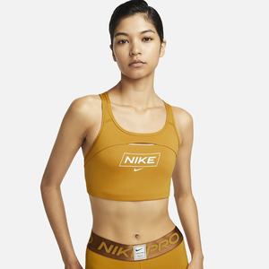 Nike Pro Dri-FIT Swoosh Women&#039;s Medium-Support Non-Padded Graphic Sports Bra DQ5252-727