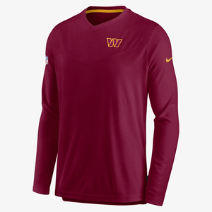Nike Dri-FIT Lockup Coach UV (NFL Washington Commanders) Men&#039;s Long-Sleeve Top NS2511SW9E-636