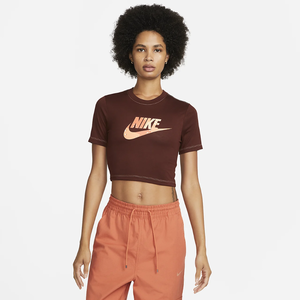 Nike Sportswear Women&#039;s Slim Fit Cropped T-Shirt DZ3111-273