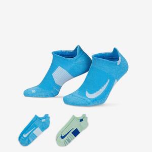 Nike Multiplier Running No-Show Socks (2 Pairs) SX7554-928