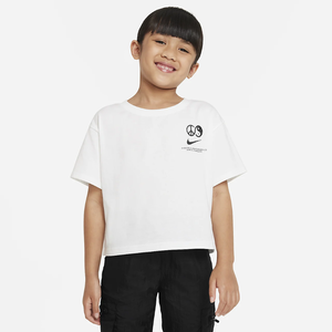 Nike Little Kids&#039; Ying Yang Peace Boxy T-Shirt 36J943-001